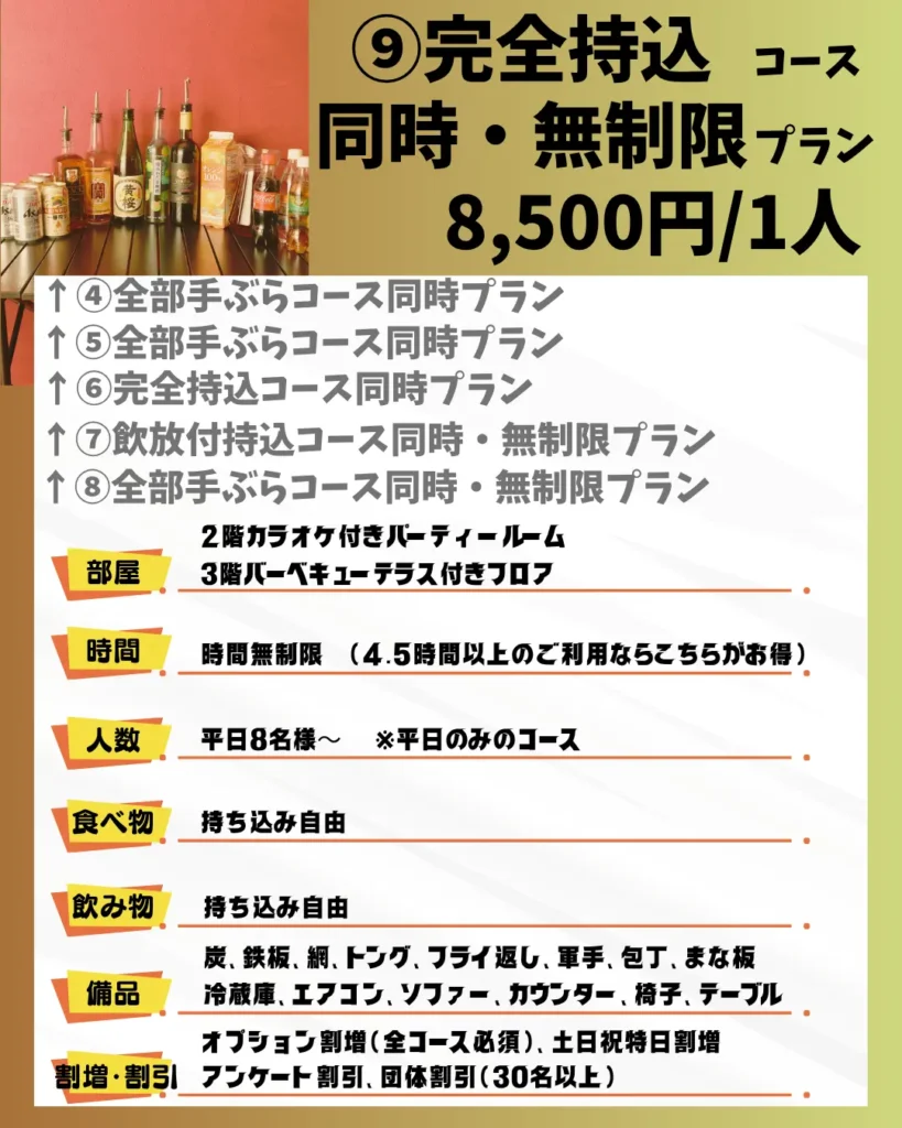 9-完全持込同時無制限